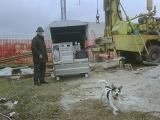 ground response test su sonda geotermica pilota double U - roveredo in piano